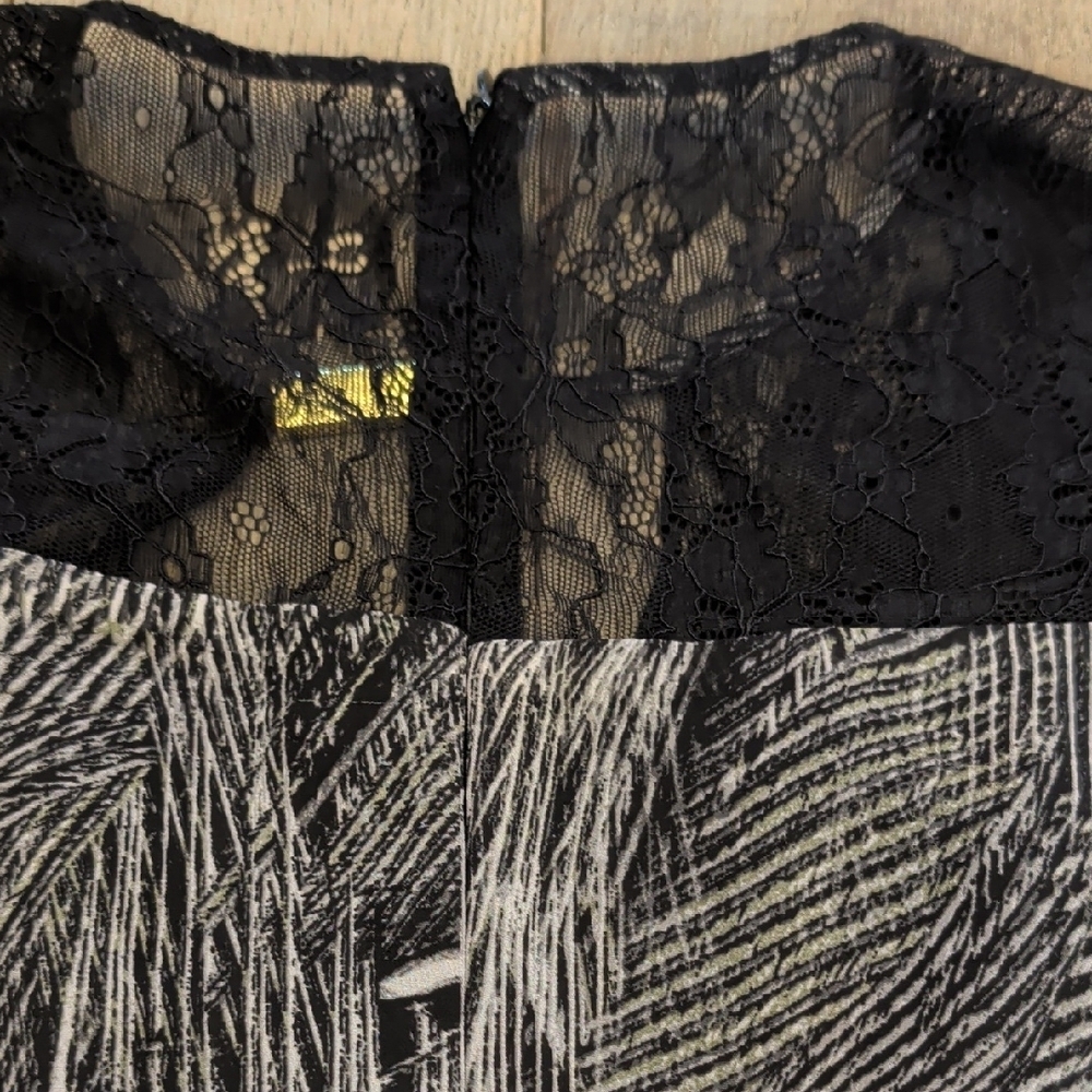 Guess Los Angeles Black Long Sleeve Dress Size 0 - Picture 8 of 10